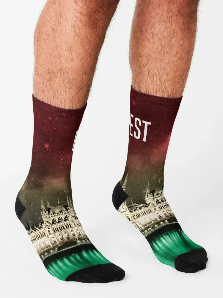 Budapest - Hungary Socks gifts christmas gift cute Stockings man Mens Socks Women's