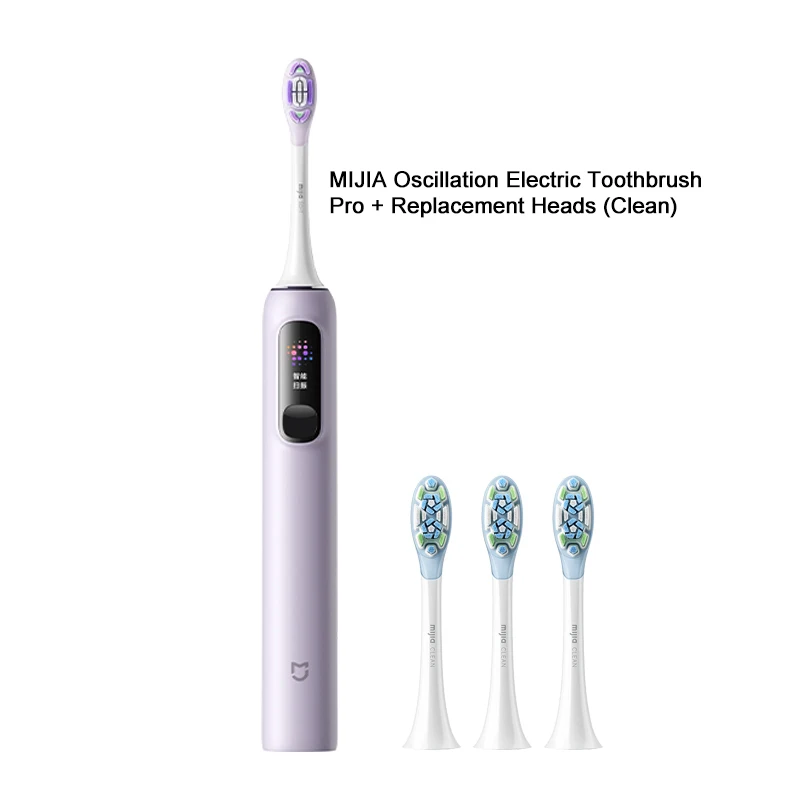 MIJIA Sonic Vibration Electric Toothbrush Pro,Smart 4 Modes, Long Battery Life, IPX8 Waterproof,LED Screen & Travel Lock image 3