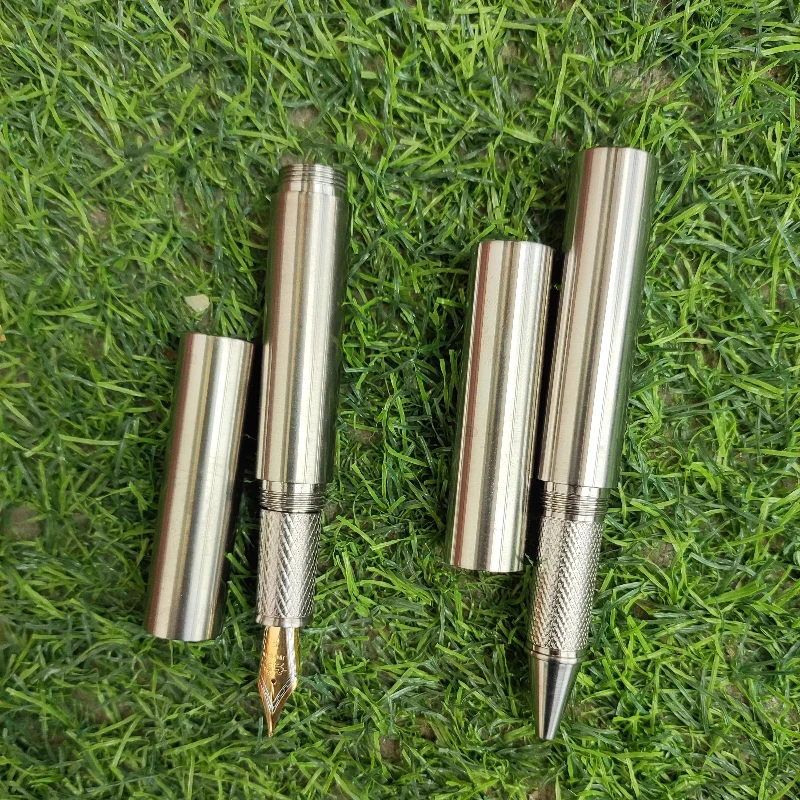 

Limited Edition Collector's Fountain Pen Titanium Pocket Pen Jinhao/Bock Tip F 0.5MM Ink Pen Meeting Wriiting Office School Gift