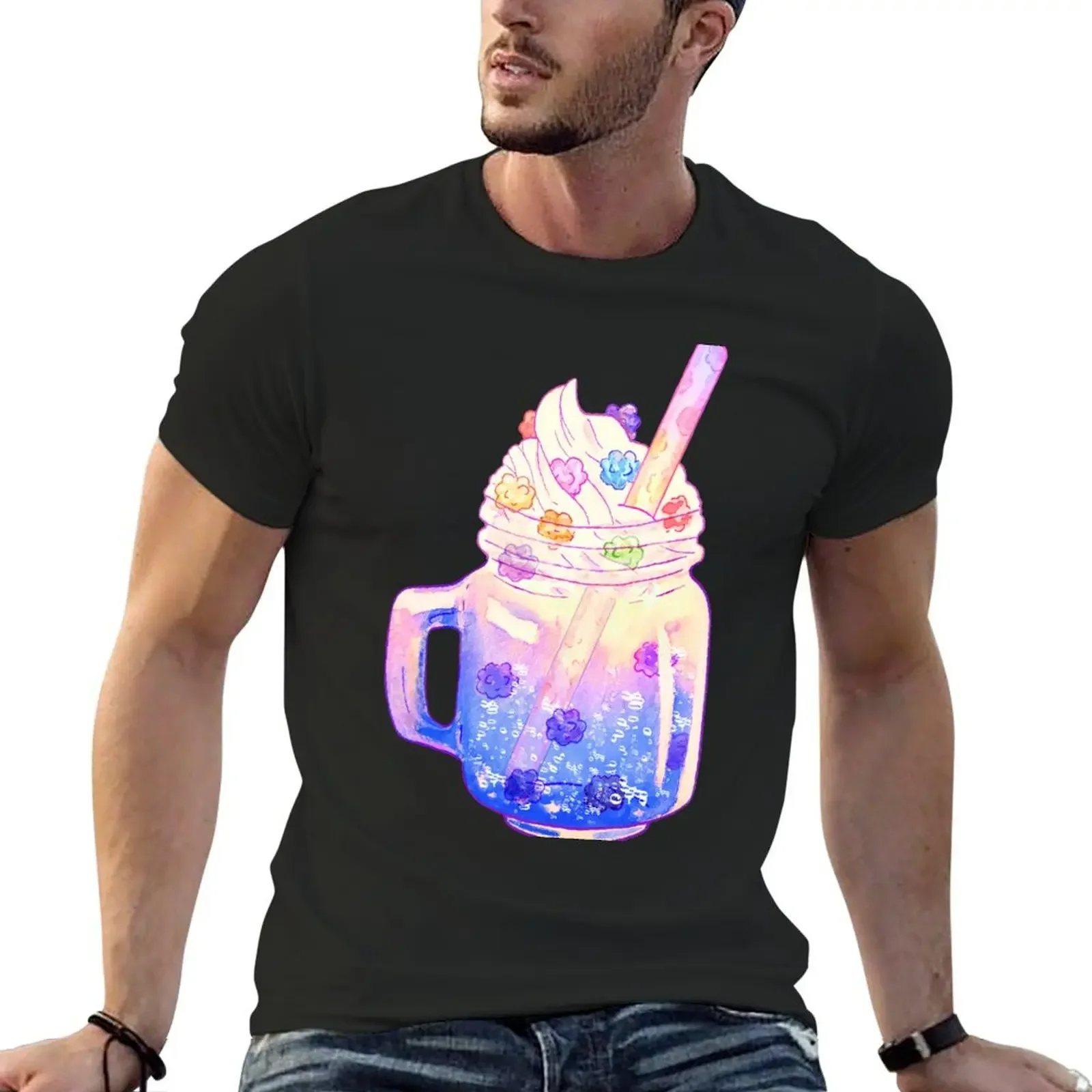 

Konpeito Drink T-Shirt korean fashion Blouse mens designer clothes