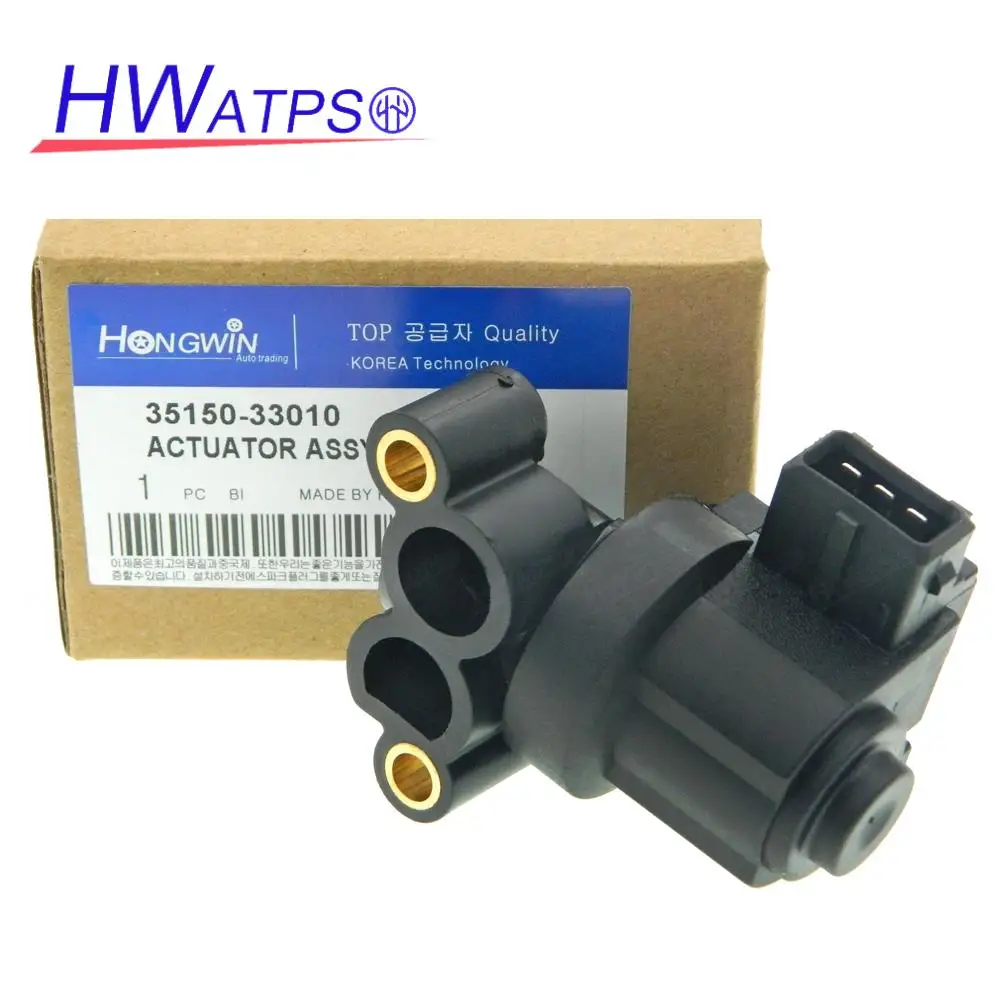 Idle Air Control Valve 35150-33010 For Kia Rio Optima Spectra Sportage Hyundai Tucson Tiburon Santa Fe Sonata 1997-2010 1580809