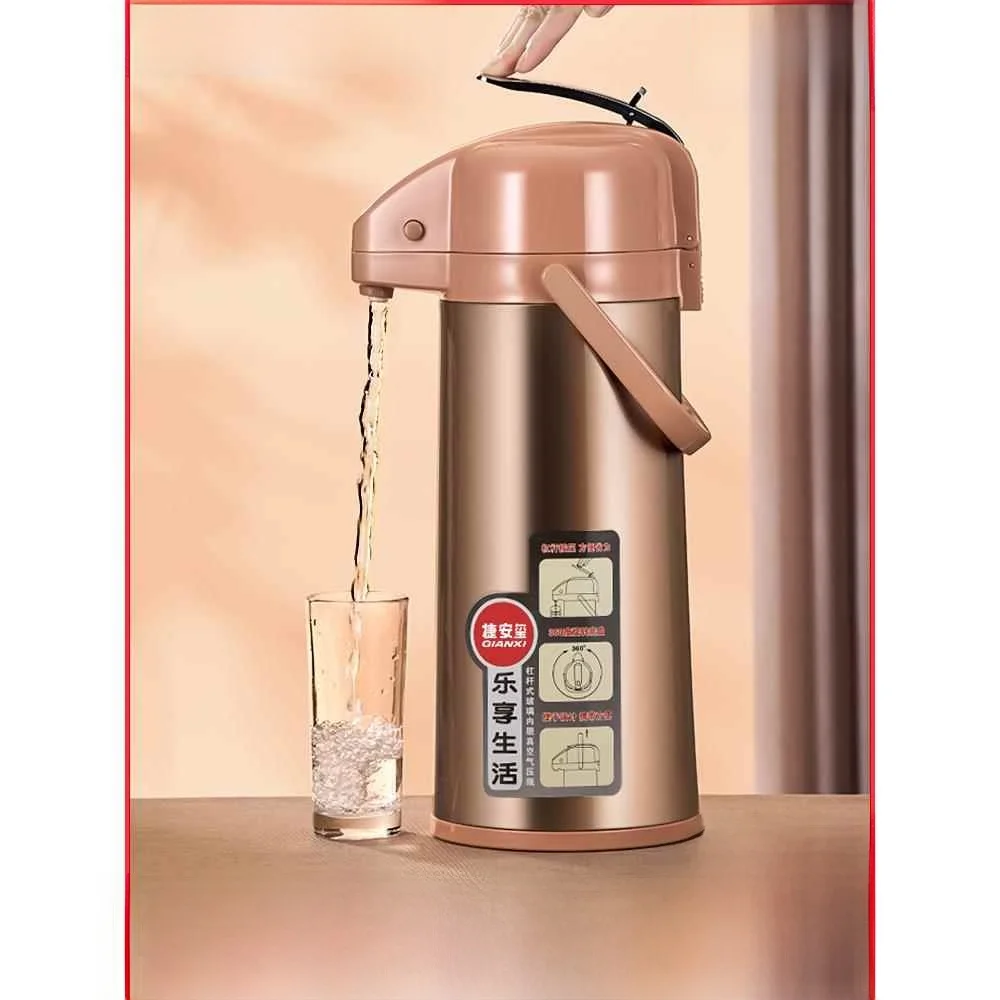 

Стеклянная внутренняя бочка большой емкости, термоизоляция, горшок для горячей воды, нержавеющая сталь, чайник для домашнего использования