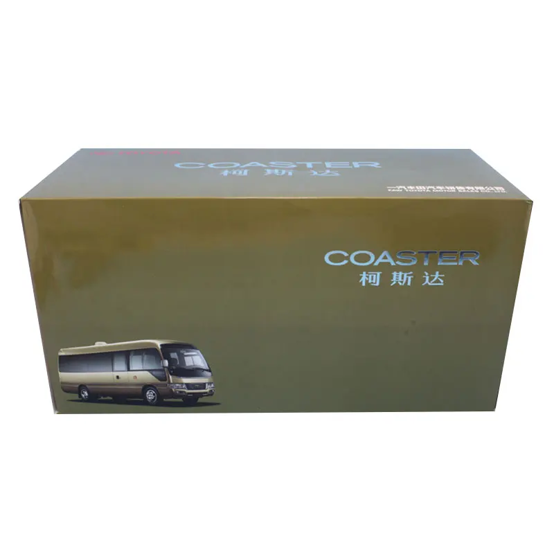 1:24 Bus Model Van Minibus Alloy Door Can Be Opened Car Model Collection Gift