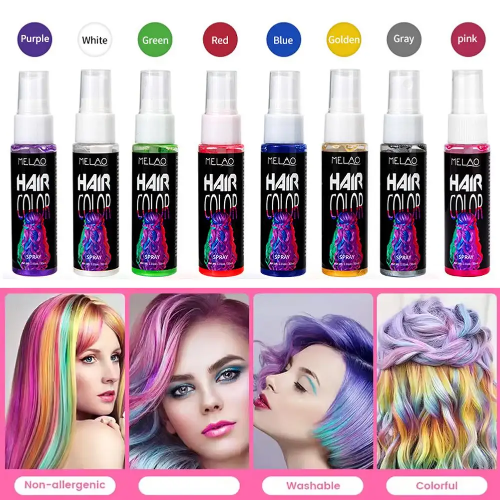 

Disposable Hair Dye Plant Bubble Hair Spray Security Plant Dye Mild Refreshing Bleach-free Hair Dye Foam Fashion Beauty Makeup