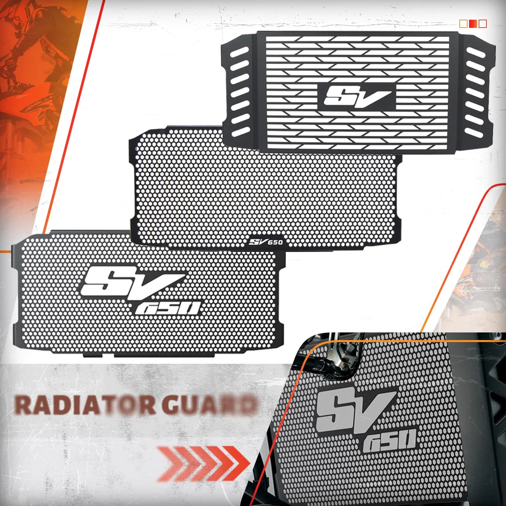

2024 2025 Motorcycle Accessories For SUZUKI SV650/ABS SV650X/ABS Radiator Guard Protector Grille Grill Cover 2016-2022 2021 2023