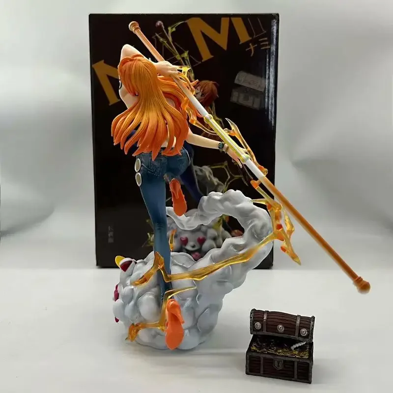 One Piece Figure IU Nami Resonance cappello di paglia Group GK Beautiful Girl Animation Model Figure Collection