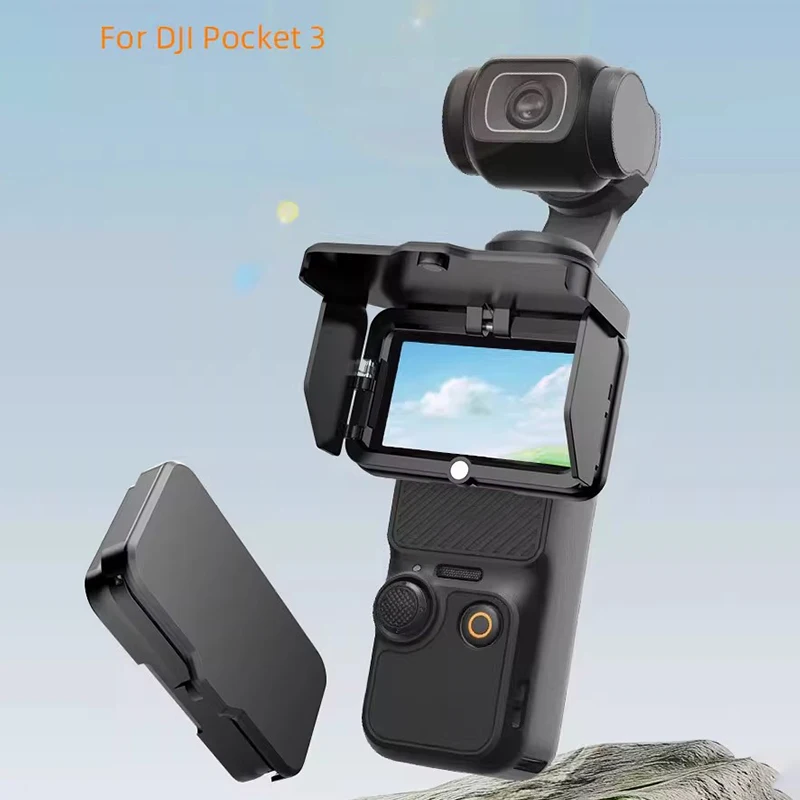 Pare-soleil d'écran pour OSMO Pocket 3, accessoires, pliable sur 3 côtés, Anti-éblouissement, protection de pare-soleil pour caméra