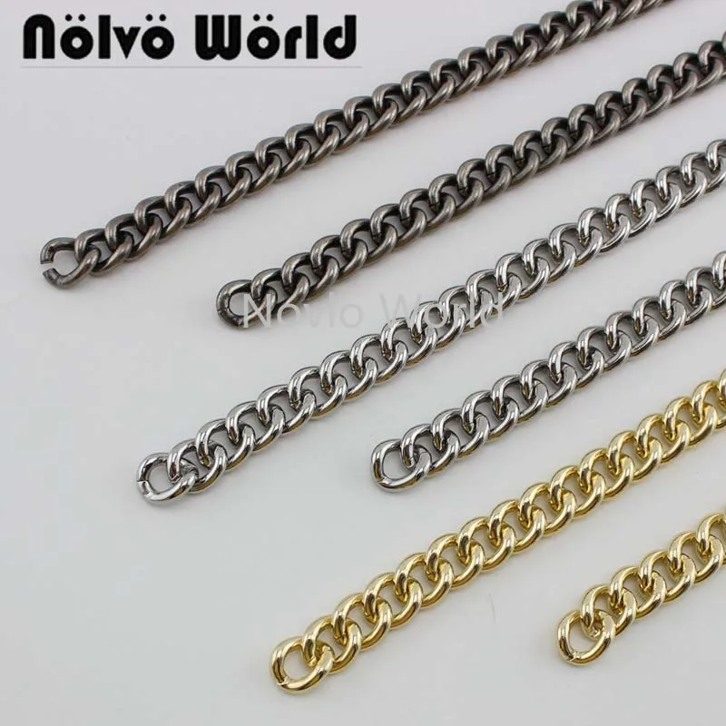 1 meter test, 5 colors, 17 mm wide, high-grade metal chain  bag chain handbag shoulder bags chain handle pull accessories