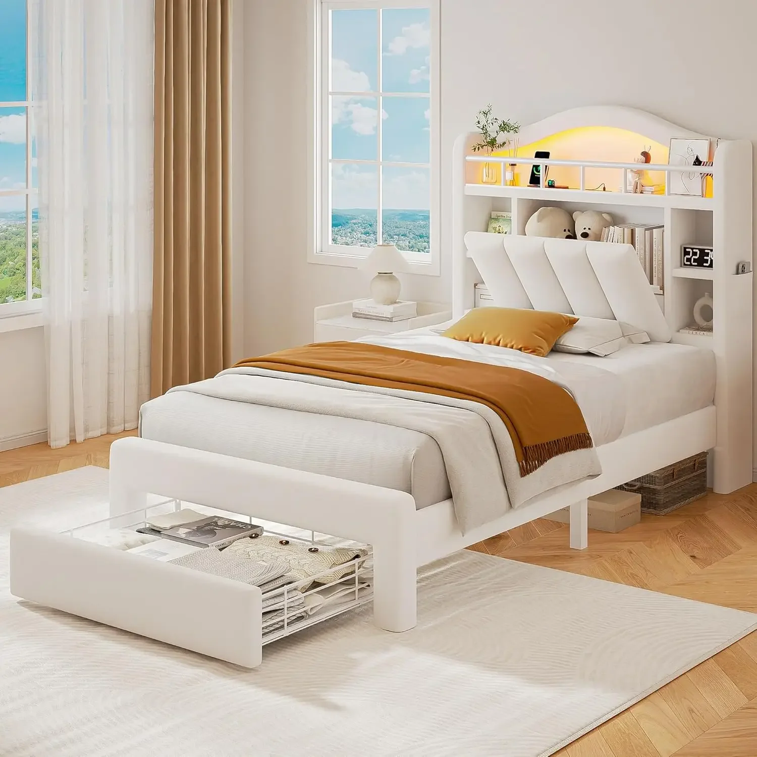 Twin Size Bed Frame…