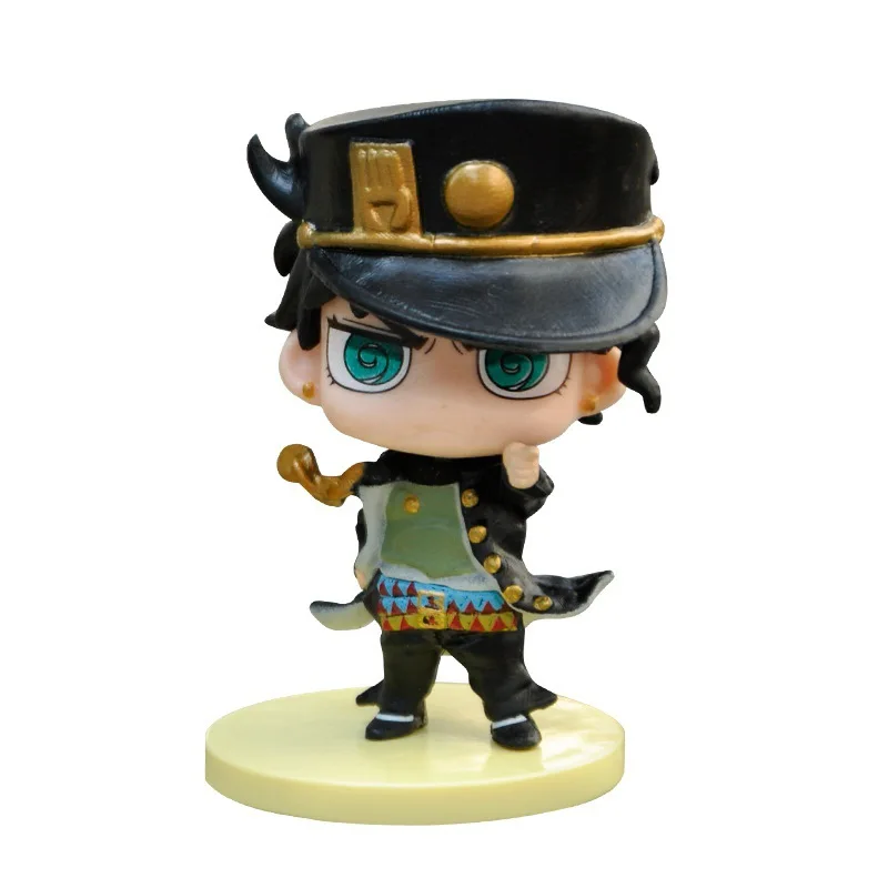 JoJo's Ives Arre Adventure Anime Action Figure pour enfants, Kujo Jotaro, Platinum Star, Imosquito, Polovale eff, KakMongolia in Tenmei, Butter Model, 5 pièces