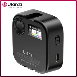 Ulanzi U60 Full Color RGB Video Light 2500-9000K Bi-Color Dimmable Photography Fill Light Camera Light for DSLR Livestreaming