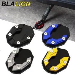 BLALION Aluminum Alloy Motorcycle Bike Kickstand Extender Foot Side Stand Extension Foot Pad Support Plate Motorbike Accessory