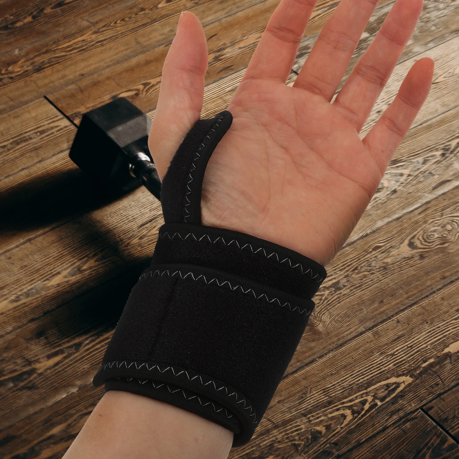 

2 Pcs Sports Wristband Guards Fitness Wraps Bands for Weight Lifting Weightlifting Straps Spandex Workout