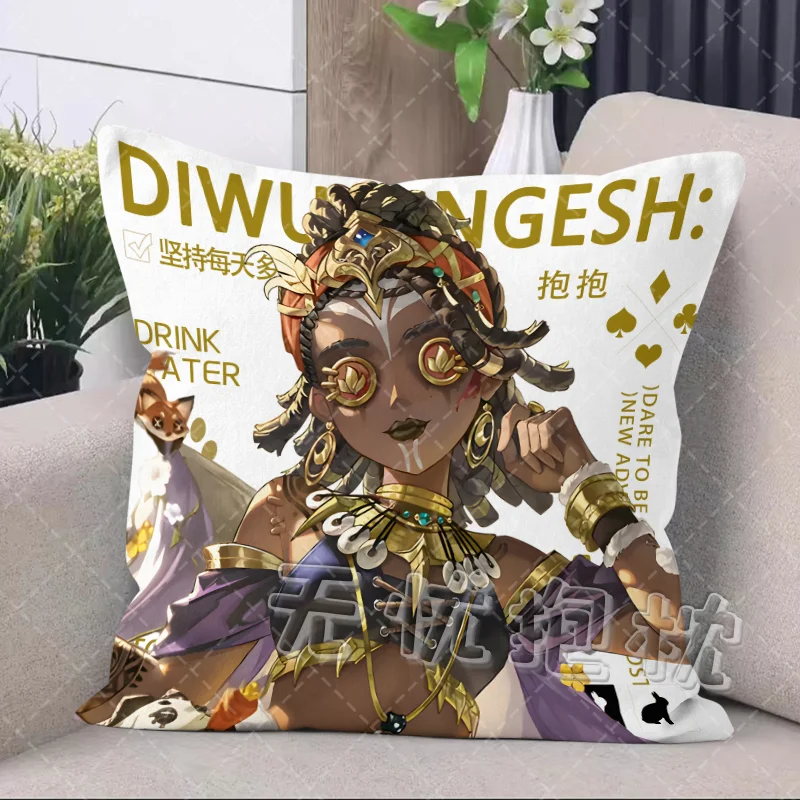 Game Identity Ⅴ Anime 2025 Cos Sculptor Photographer Enchantress Prospector Unisex Q-version Printed Comfortable Pillow Gift