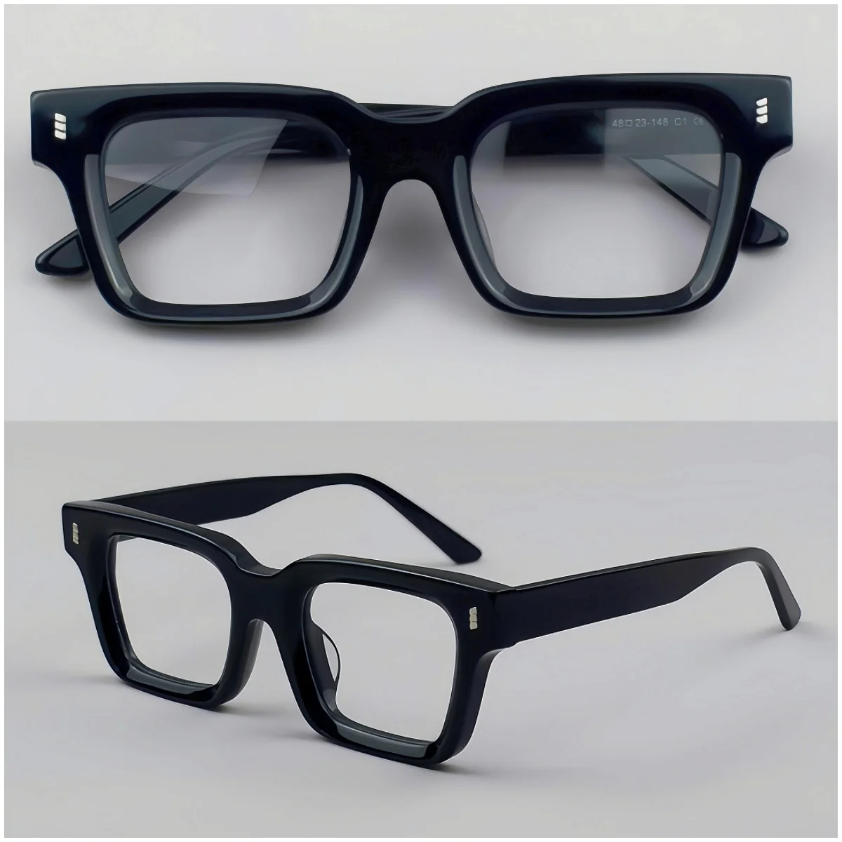 

Vintage Handmade Acetate Reading Glasses Men Prescription Glasses Women Luxury Brand Glasses Frame