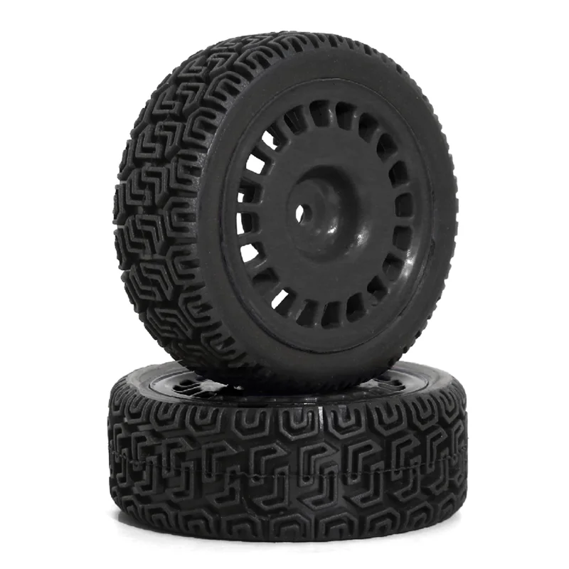 

Stylish-4Pcs 68Mm Rally-Tires Rubber Tire Wheel Tyre For XV01 XV02 TT01 TT02 PTG-2 1/10 RC Rally-Racing Car Upgrade Parts