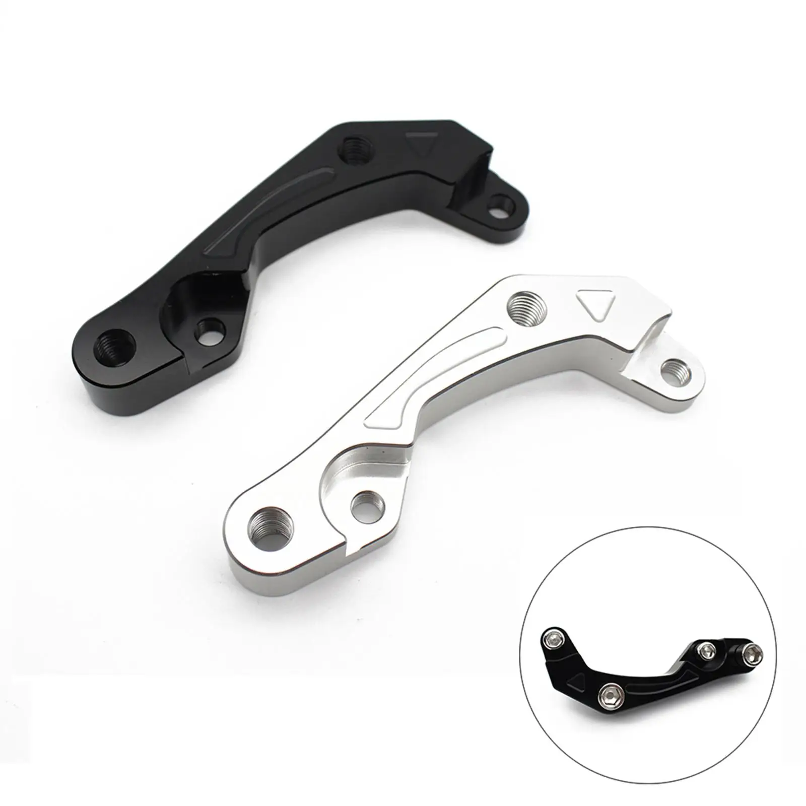 Brake Caliper Adapter Bracket Professional Aluminum Alloy Fits for Yamaha x Max 300 Parts