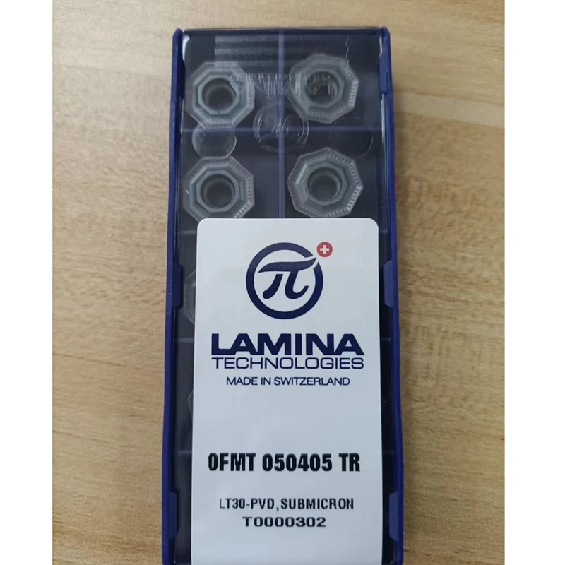 10pcs Lamina OFMT050405TR LT30 Inserts External High Quality Original Cemented Carbide Blade