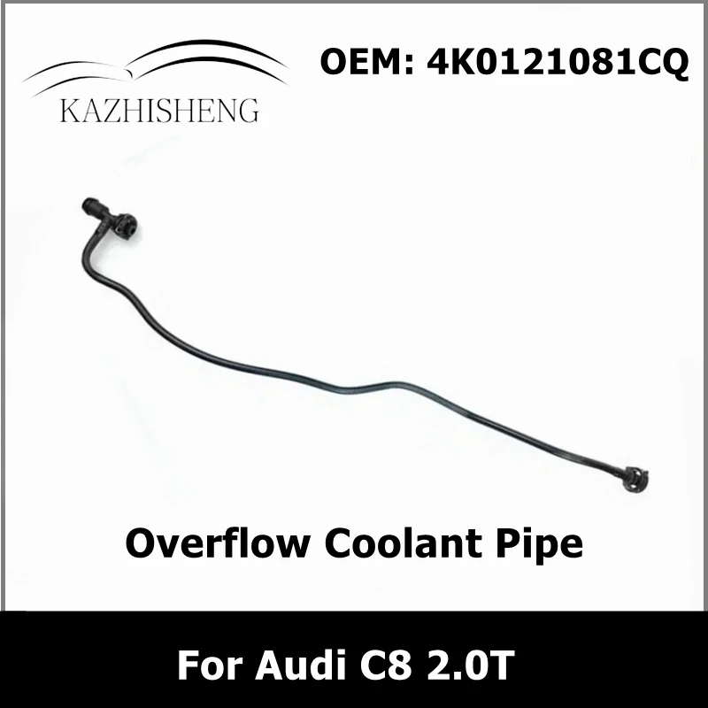 4K0121081CQ Engine Crankcase Breather Hose Radiator Overflow Coolant Pipe for Audi C8 2.0T