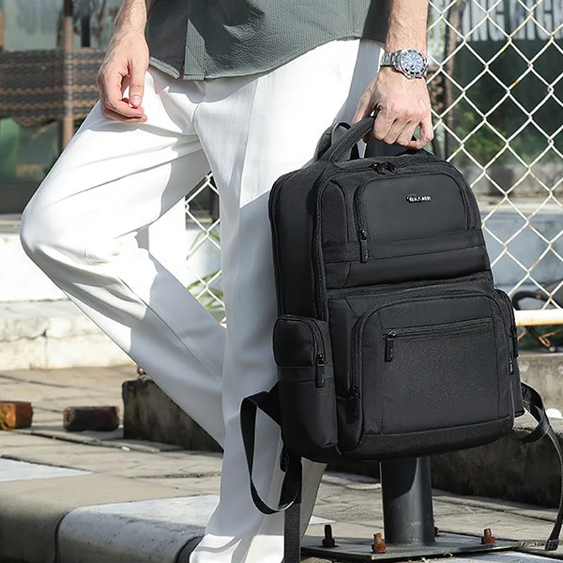 

Городской рюкзак, мужской деловой дорожный рюкзак 40x20x25 Ryanair, черные сумки для мужского ноутбука Mochila, непроницаемое зарядное устройство через USB