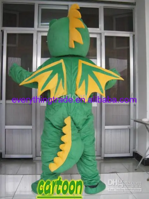 New Adult Hot Sale Foam Dinosaur Dragon Mascot Costume Plush Christmas Fancy Dress Halloween Mascot Costume