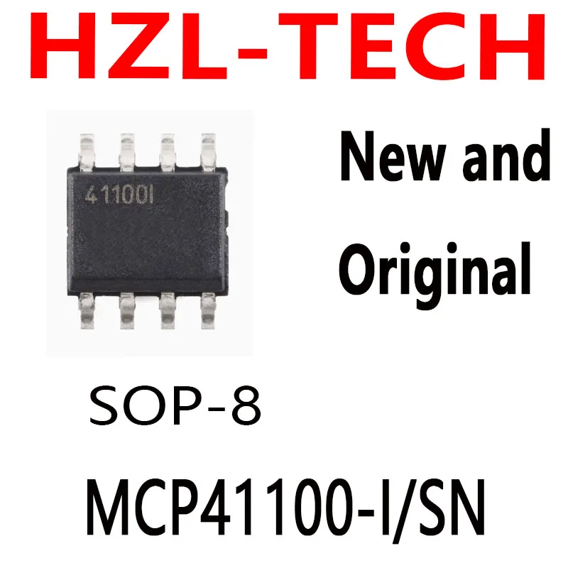 5PCS   SOP8 MCP41100 SOP-8 41100I SOP MCP41100-I/SN