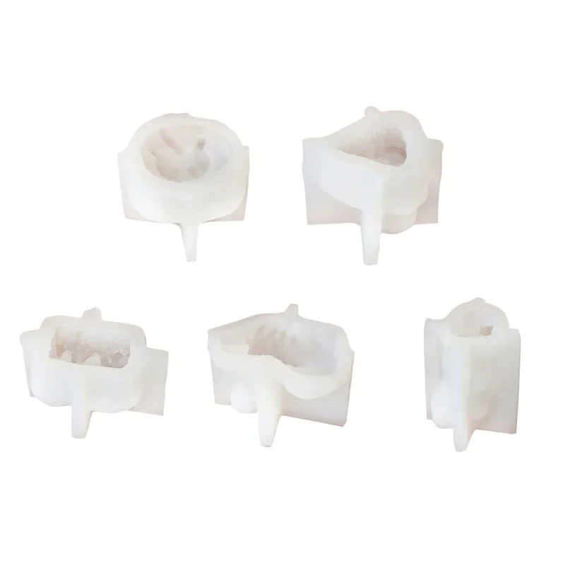 DIY Castings Moulds Delicate Mould Silicone Craft Pendants 3D Delicate Molds Decorations Moulds