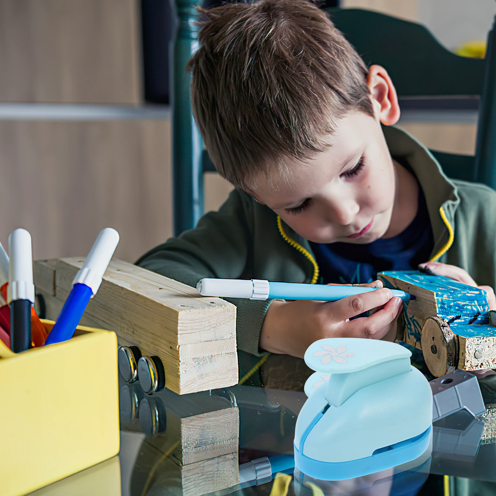 ثقب الورق الناخس لتقوم بها بنفسك أداة للحرف اليدوية لصنع بطاقة القصاصات شكل جميل لكمة اليدوية لتقوم بها بنفسك اللكم التبعي #5