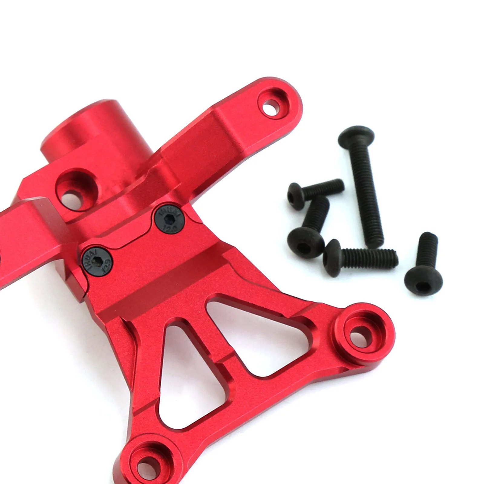 Metalen Front Upper Stuurbel Crank Ondersteuning Voor X-MAXX 1/5 7746 CNC upgrade onderdelen voor Rc TRUCK RC CRAWLER AUTOMODELLEN