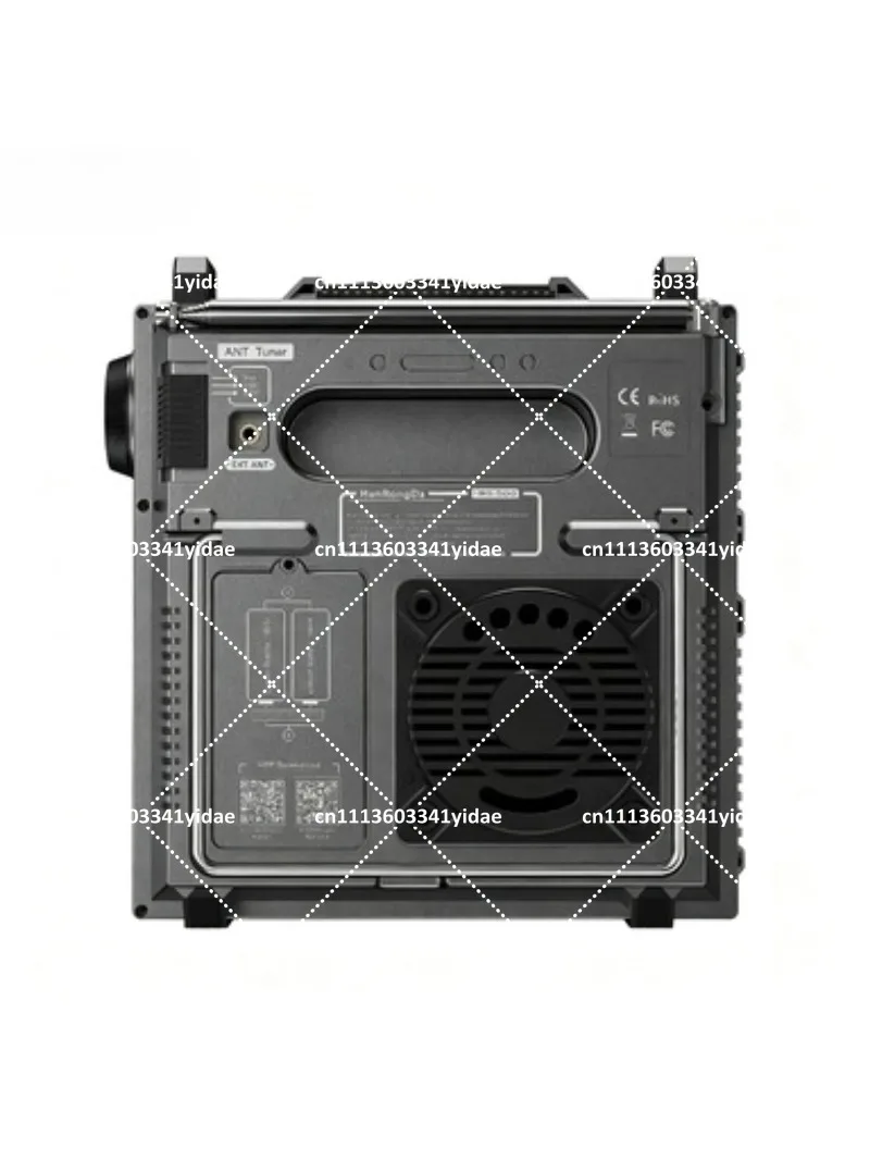 Portable Multi-Band Radio Receiver with 5000mAh Battery, FM MW SW Shortwave VHF UHF WB Aviation Band Support