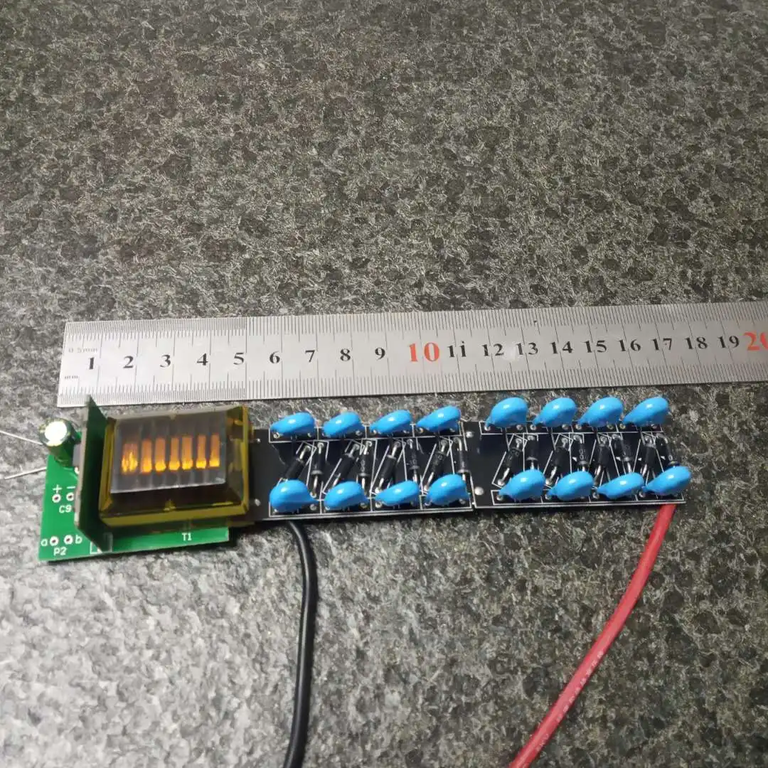 High Voltage Inverter DC 5v-12v Boost 1kv-20kv Adjustable Pulse Arc Long-term Electrostatic Generator