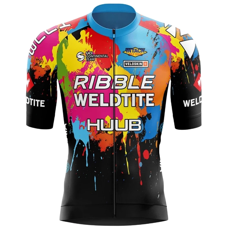 HUUB Radtrikot 2026 Mode HERREN Damen Radtrikot SPF50 Herren Fahrradtrikot Hochwertiges, atmungsaktives Radtrikot MTB Road