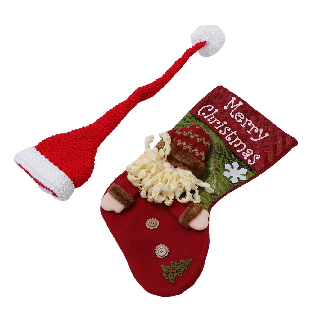 

Christmas Hat Sleeping Bag Photo Props Super Soft Non woven Fabric Baby Photography Supplies Infant Boot Newborn Gift Sets