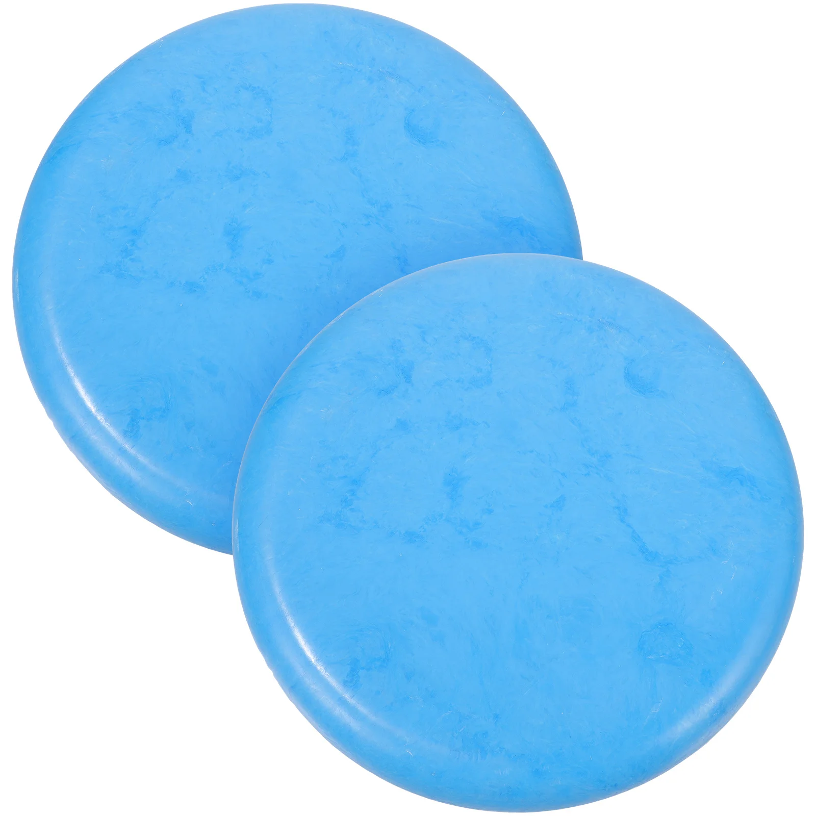 

2 Sets Round Stool Replacement Plastic Chair Cushion Bar Dining Seat Cover For Kitchen Restaurant Garden Bar Stool Seat