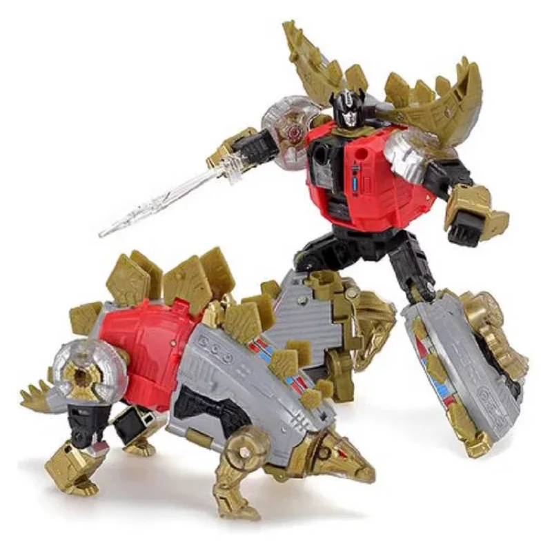 Jouet de Transformation Bdissolve G1 5 en 1, Dinoking Volcanicus Grimlock 17cm Slag Sludge Snarl Swoop Action Figure Modèle Cadeau, Collection de Jouets