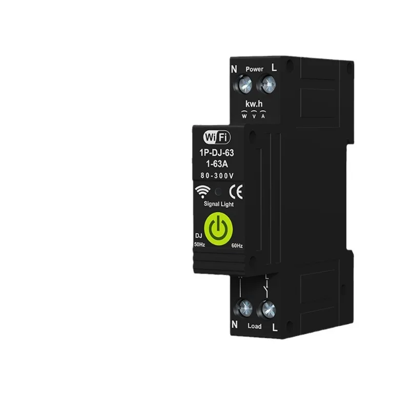 

Circuit breaker wifi intelligent air opening leakage protection photovoltaic two-way metering over and under voltage protection