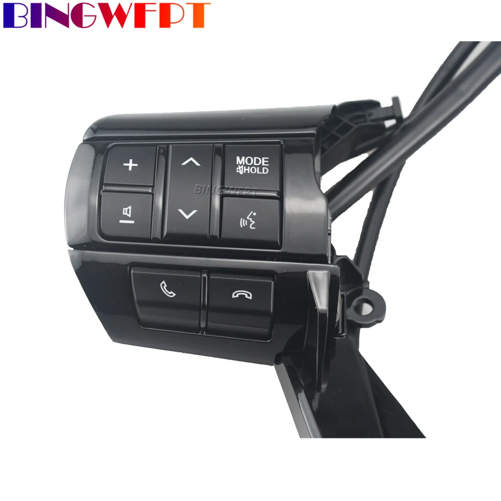 For Toyota Hilux Revo Rocco Fortuner 2015-2020 Car Steering Wheel Volume Telephone Audio Control Button Switch With Backlight view 3