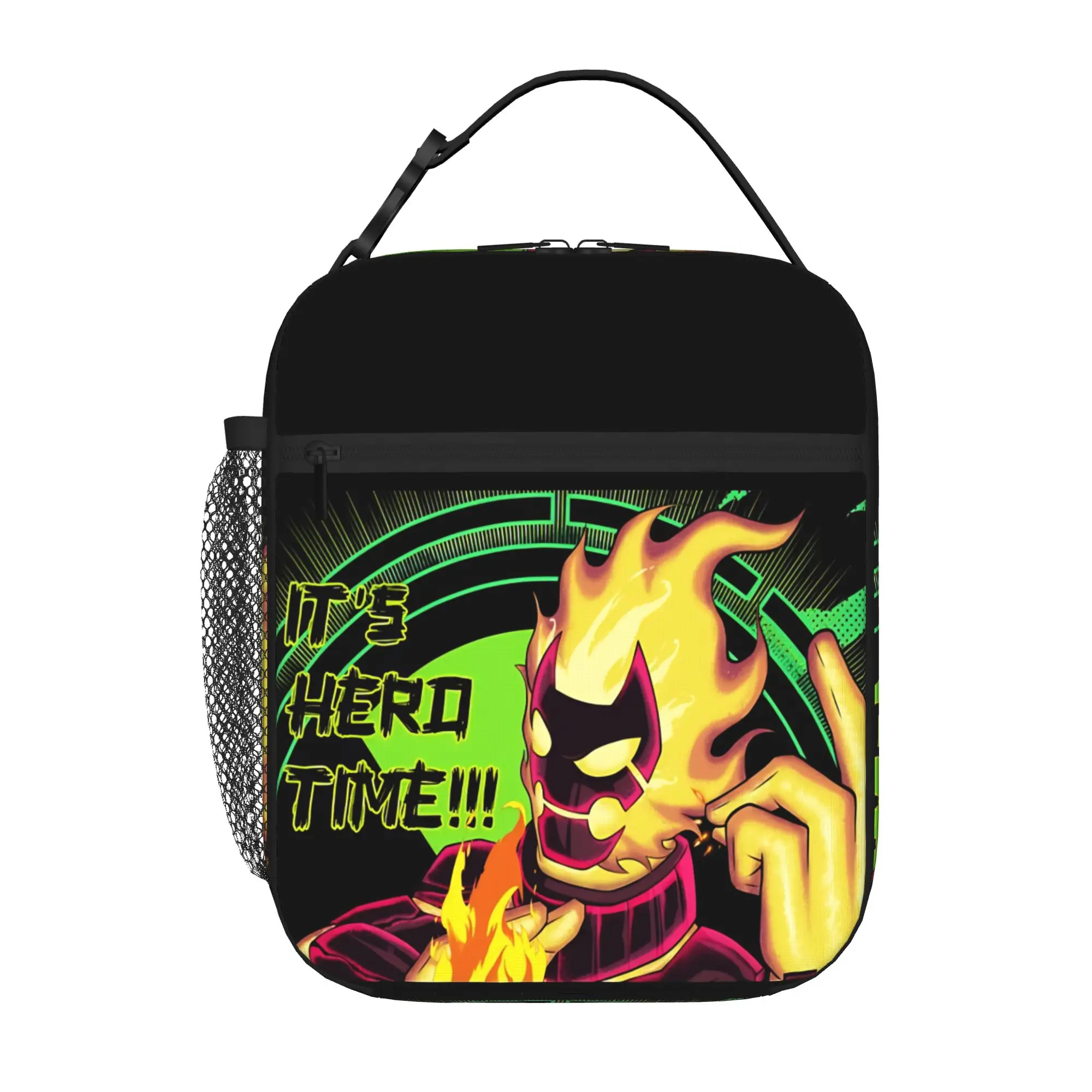 Back to school season  Lunch Bag Heatblast Alien New Super Quality Portable Leakproof Lunch Bag