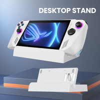 Desktop Stand with Anti-Slip Silicone Pad Portable Game Stand Back Heat Sink Adjustable for ASUS Rog Ally/Steam Deck