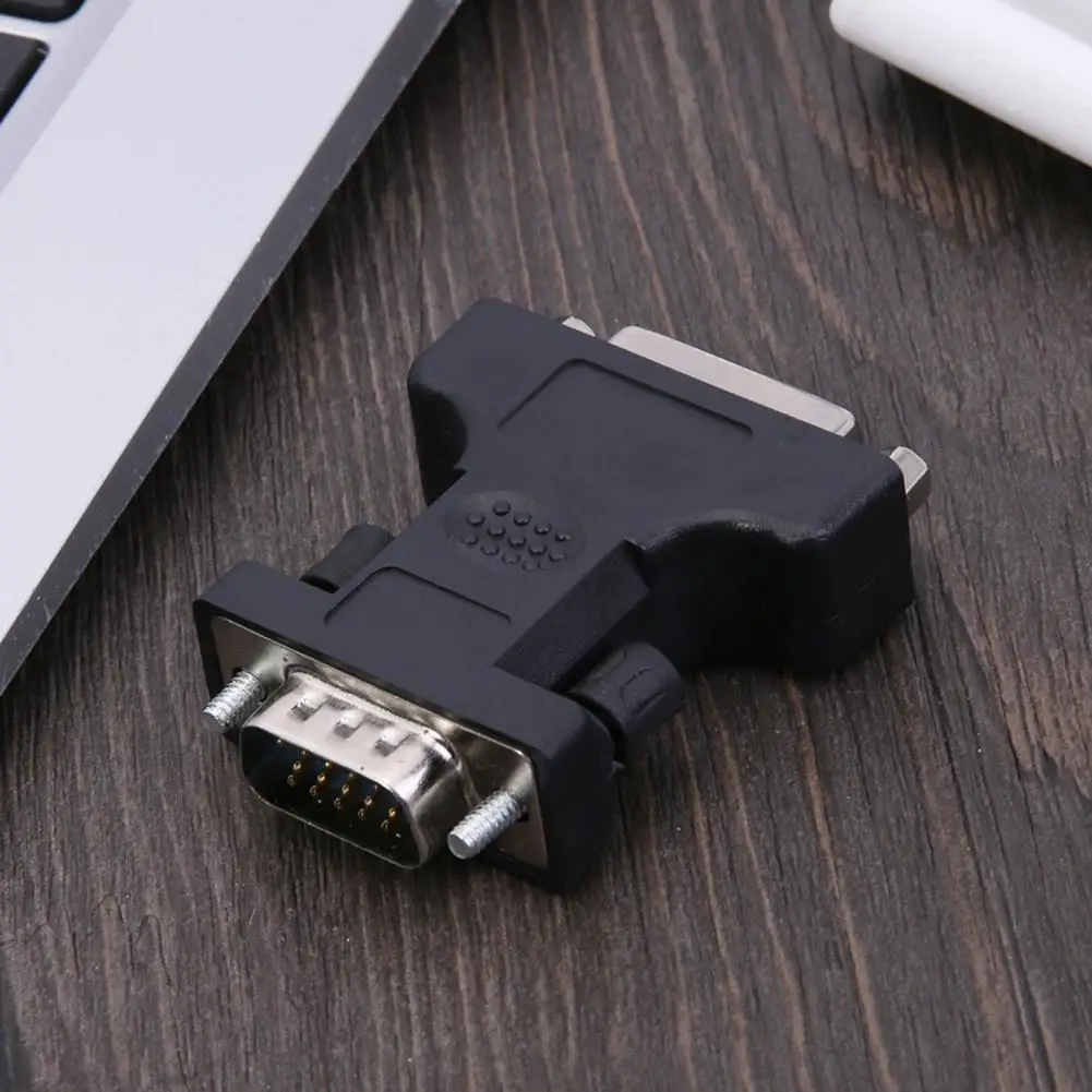 High Signal Transmission Adapter Dvi to Vga Adapter Cable 245 Pin Dvi Female to 15-pin Vga Male Converter Dvi-i for Computer