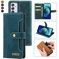 For Samsung Galaxy Quantum 2 Case Notebook Style Card Case Leather Wallet Flip Cover For Samsung A82 5G Luxury Cover Stand Card