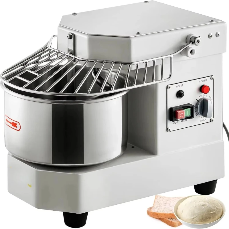 

Double Rotary Dough Mixer Food Grade Stainless Steel Bowl Bread Mixer