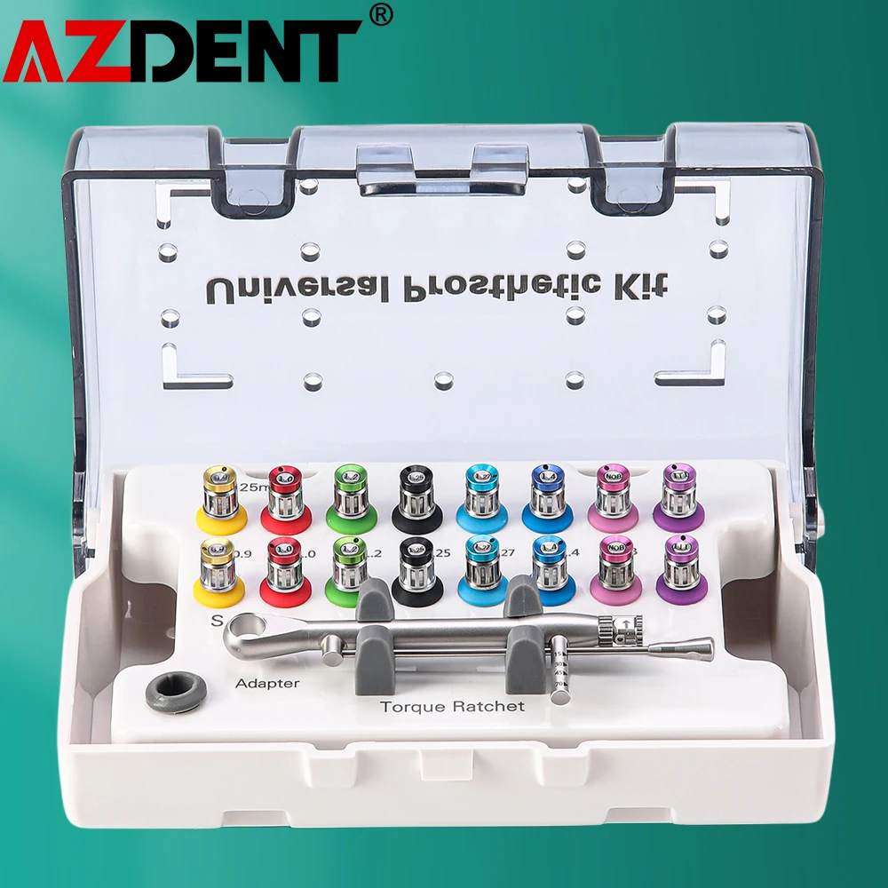 Azdent Dental Implant Torque Screw Driver Ratchet Dentistry Implant Repair Tools