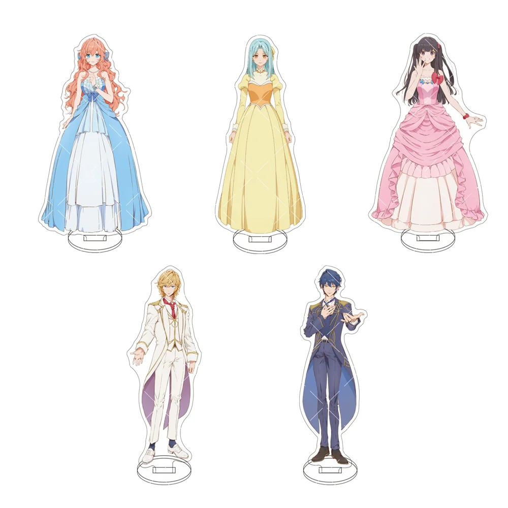 The Villiainess Is Adored by the Crown Prince of the Neighboring Kingdom Figure Acrylic Stand Character Gifts Decoration Goods