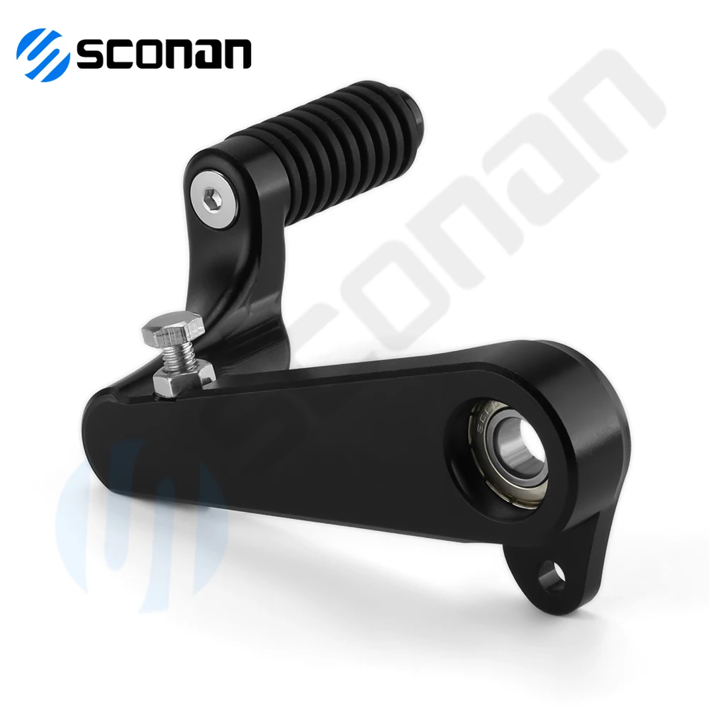 

Motorcycle CNC Aluminum Brake Pedal Lever Gear Shift Lever Black Accessories For 125 200 250 401 Universal 2018-2021 2022 2023