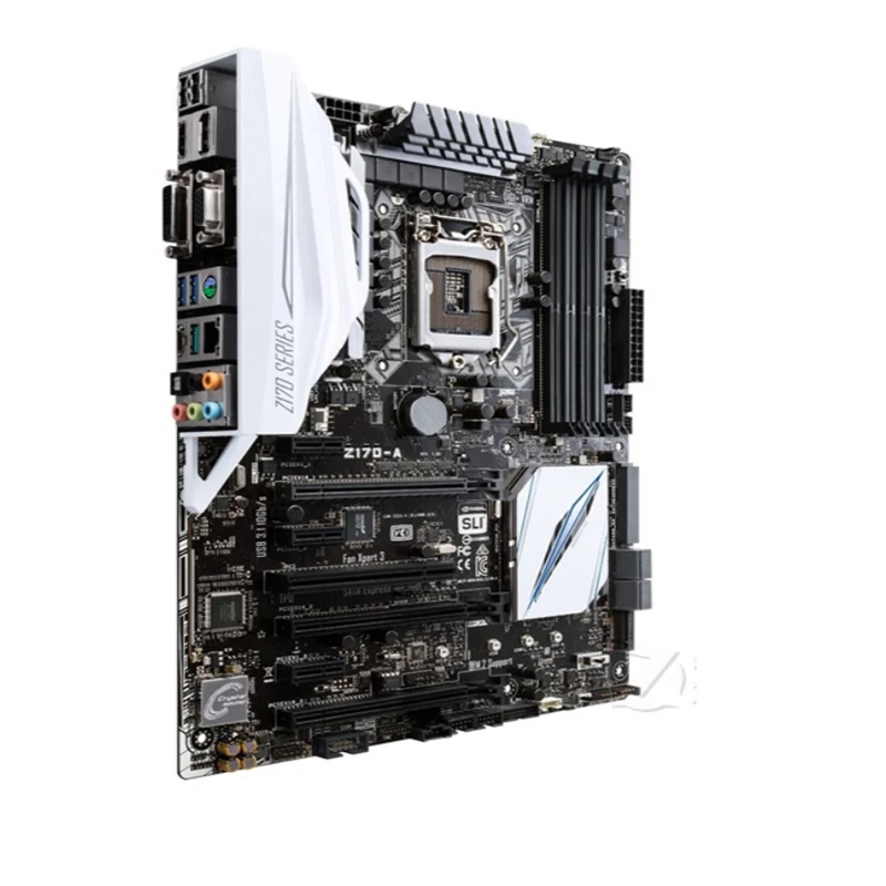 Intel Z170,z170-a,Z170a,中古,オリジナル,lga 1151, lga1151, ddr4, 64gb, usb 2.0, sata3用マザーボード