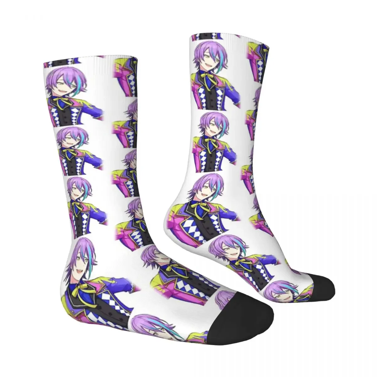 Project Sekai Otori Anime, Rui Kamishiro Men Women Socks Cycling Novelty Spring Summer Autumn Winter Stockings Gift