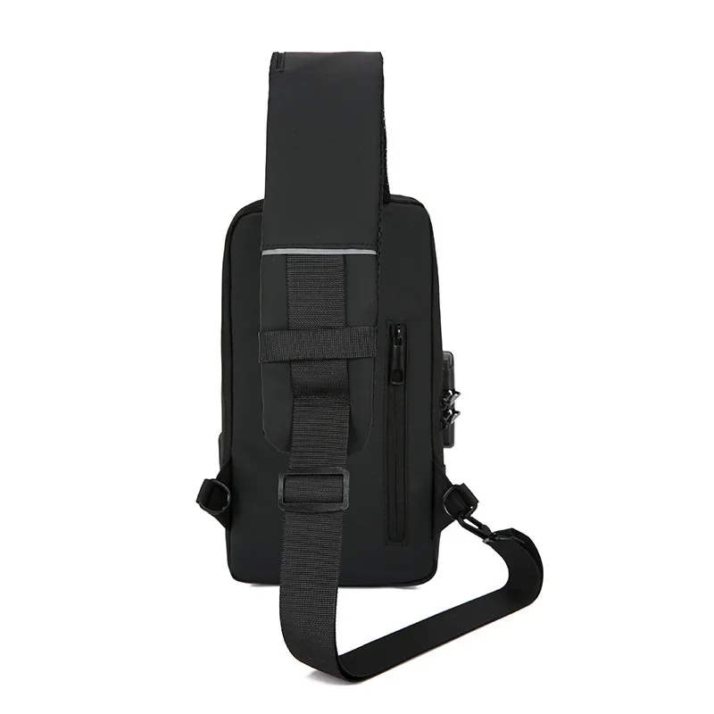 Men's Chest Bag with Password Lock Anti-theft Crossbody Shoulder Bag Casual Outdoor Riding Running Waist Pack Sports Sling Backp