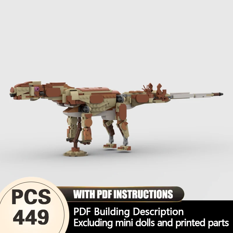 

Creators Animal Series Model MOC Building Bricks Psittacosaurus Modular Technology Gifts Holiday Assemble Children Toys Suit