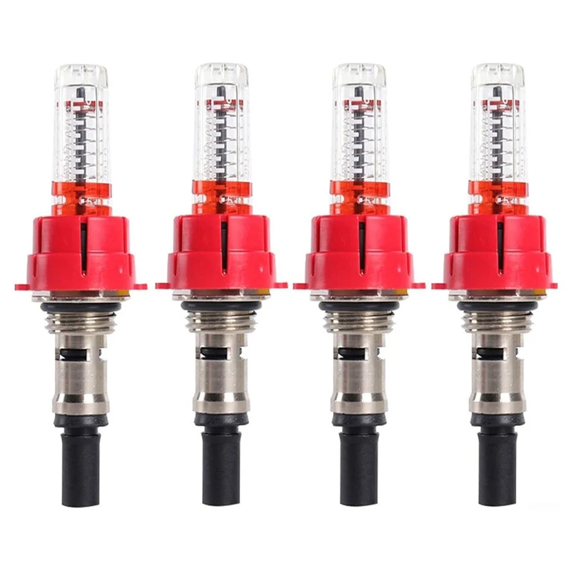 

ABKP-Underfloor Heating Manifold Flow Meter-Regulator Precision Heat Control Device(3/8 X 4Pc)